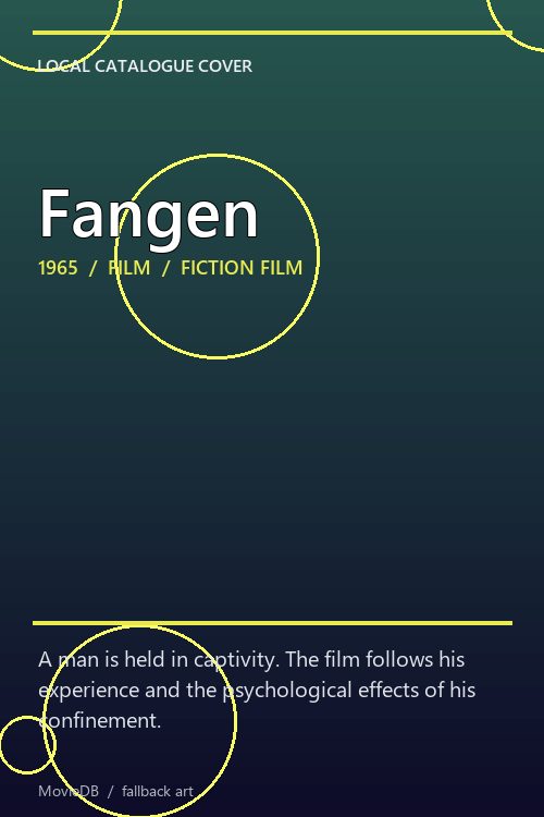 Fangen poster