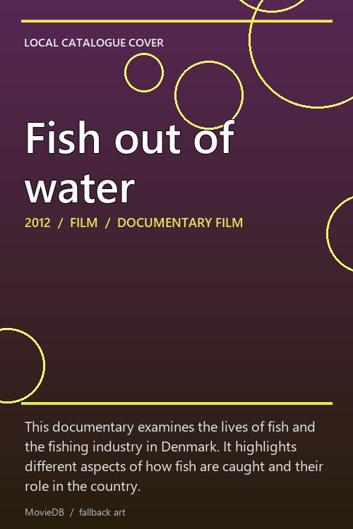 Fish out of water poster