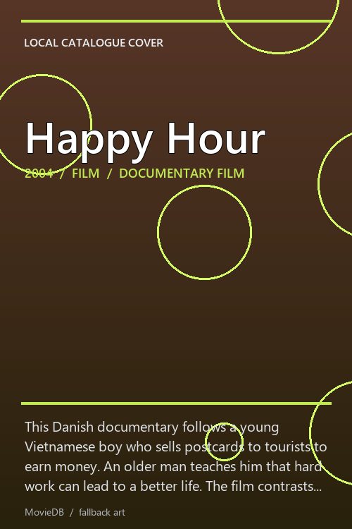 Happy Hour poster