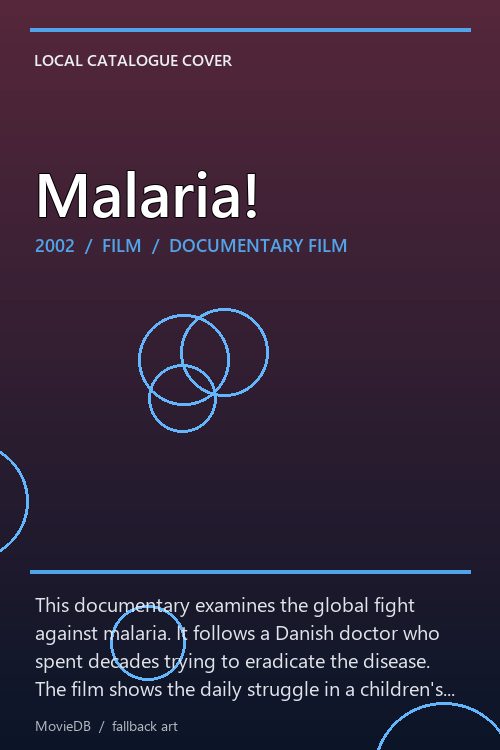 Malaria! poster