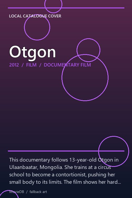 Otgon poster