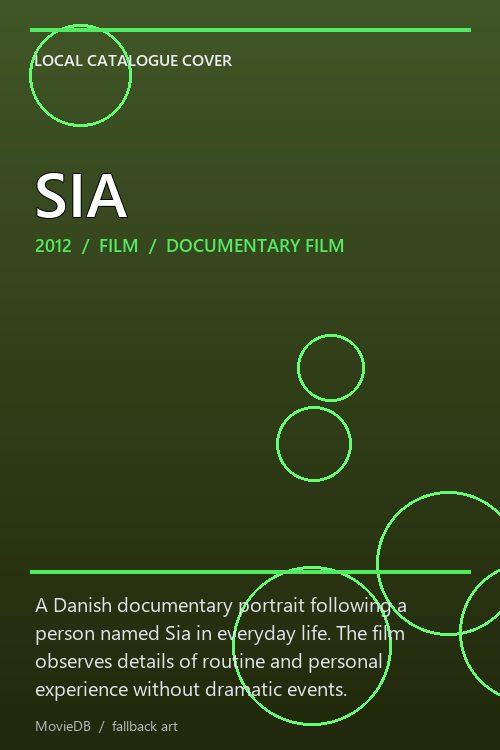 SIA poster