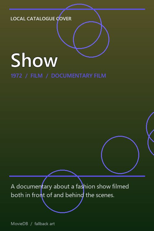 Show poster