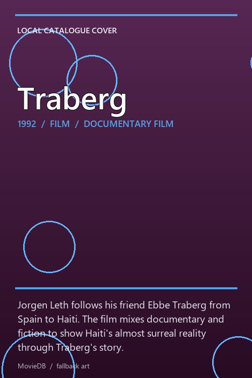 Traberg poster
