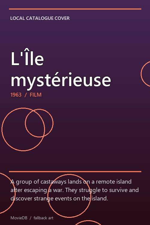 L'Île mystérieuse poster