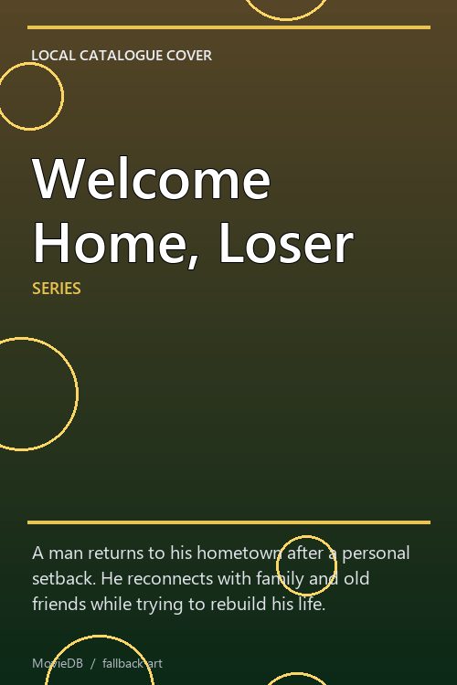 Welcome Home, Loser poster