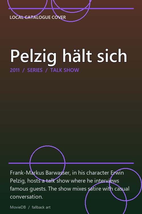 Pelzig hält sich poster
