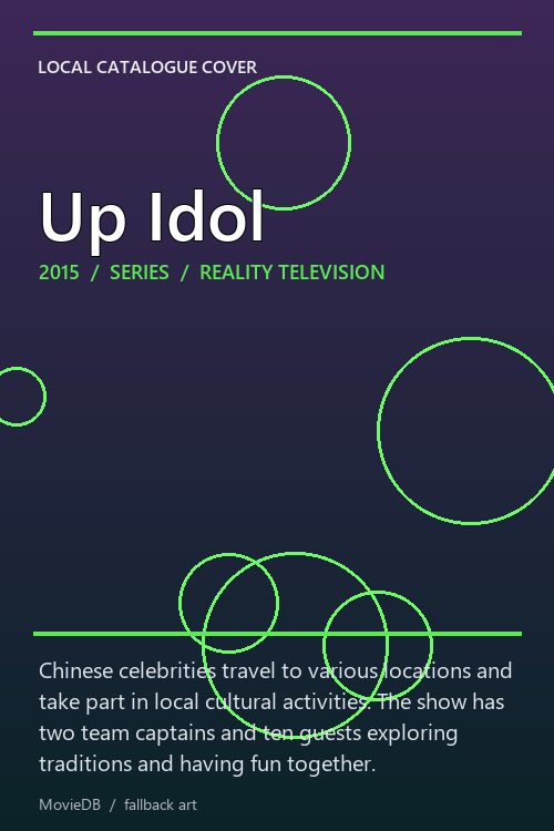 Up Idol poster