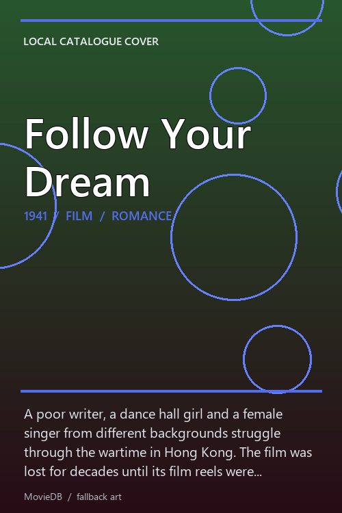 Follow Your Dream poster