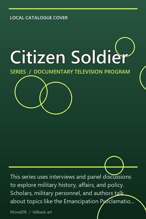 Citizen Soldier poster