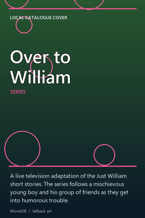 Over to William poster