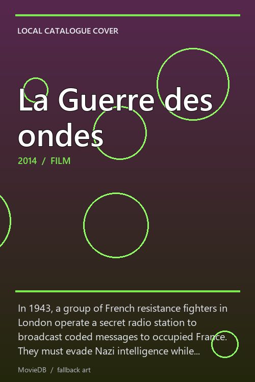 La Guerre des ondes poster