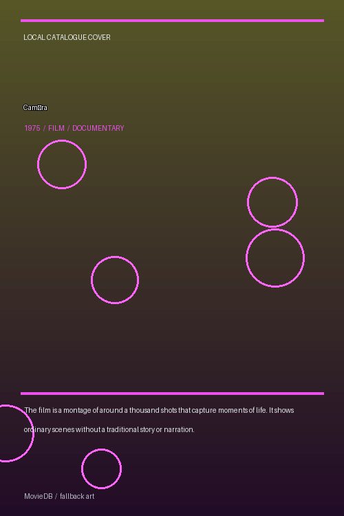 Caméra poster