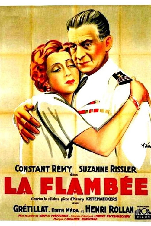 La flambée poster