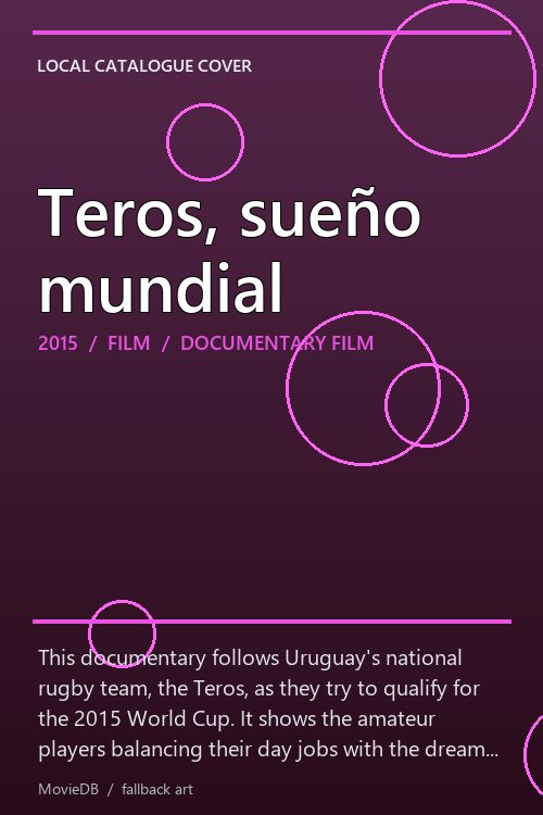 Teros, sueño mundial poster