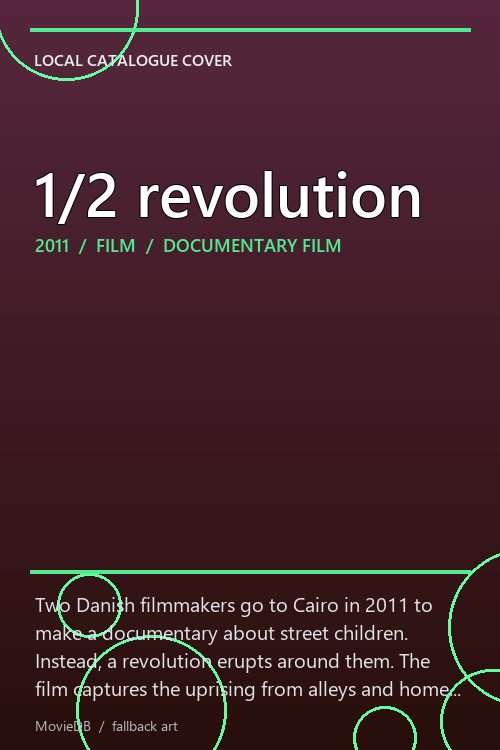 1/2 revolution poster