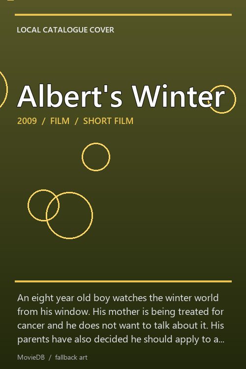 Albert's Winter poster