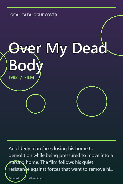 Over My Dead Body poster