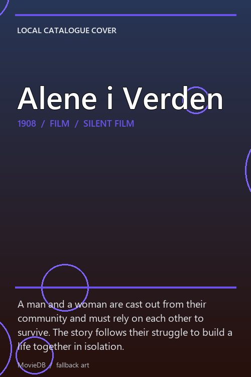 Alene i Verden poster