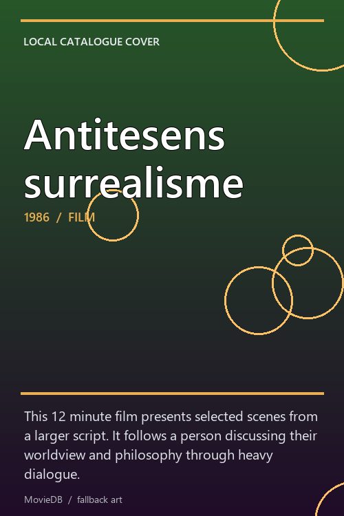 Antitesens surrealisme poster