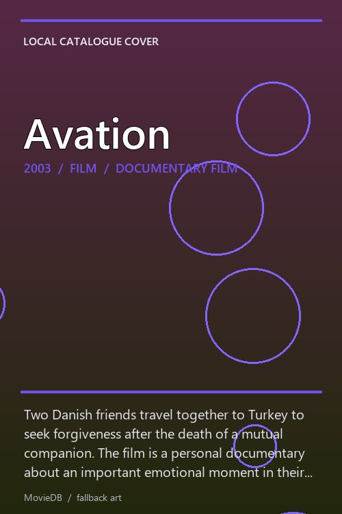 Avation poster