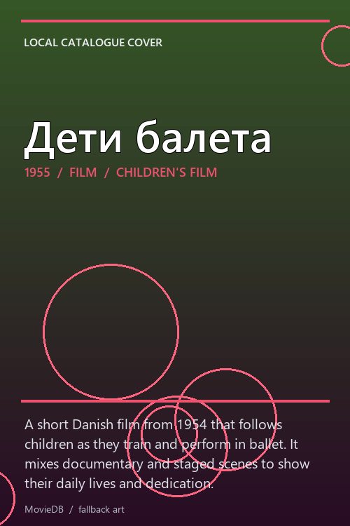 Дети балета poster
