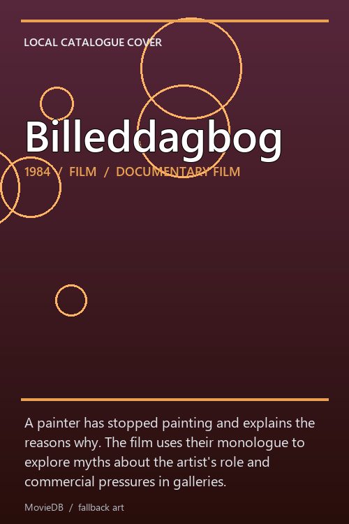 Billeddagbog poster