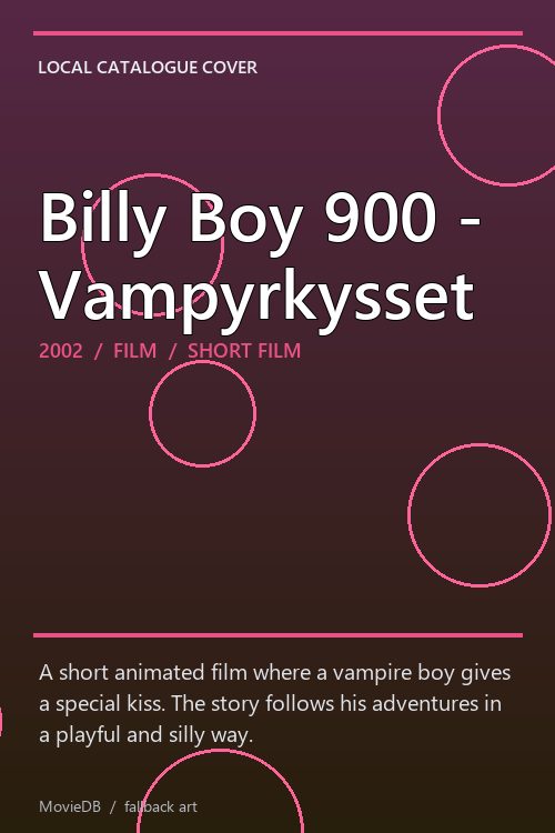Billy Boy 900 - Vampyrkysset poster