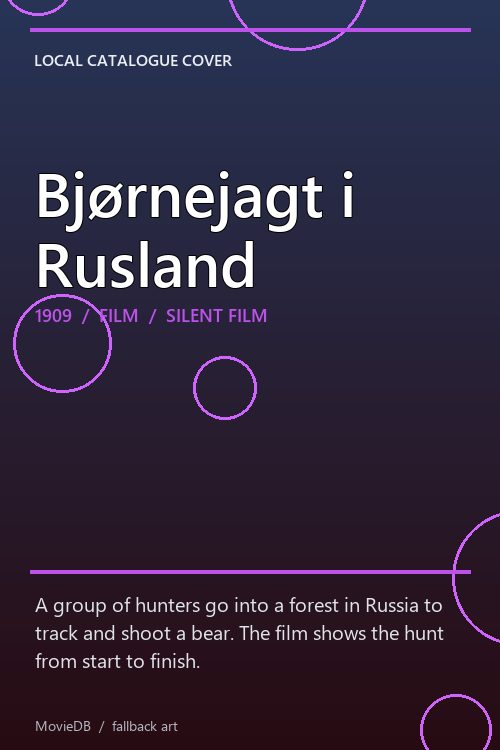 Bjørnejagt i Rusland poster