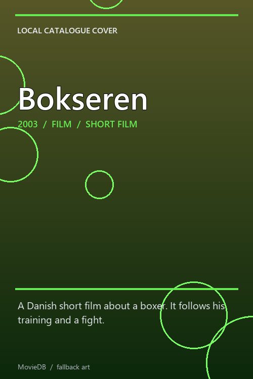 Bokseren poster
