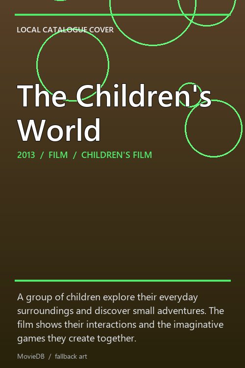 The Children's World poster