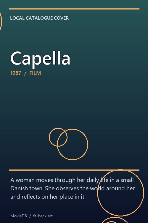 Capella poster
