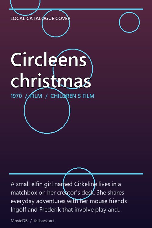 Circleens christmas poster