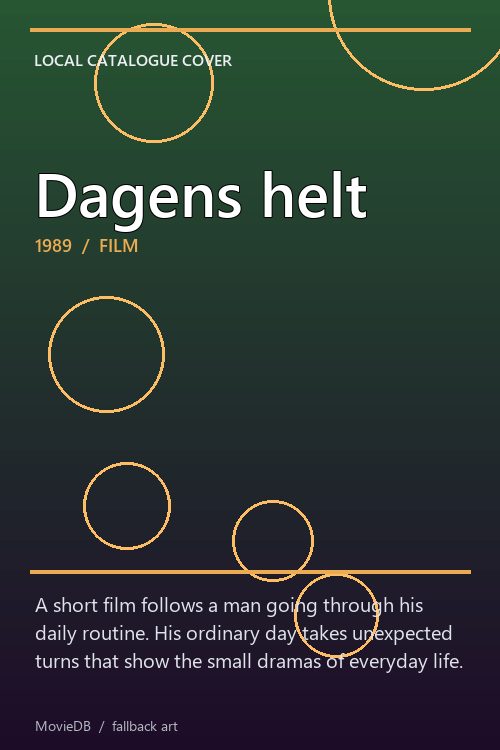 Dagens helt poster