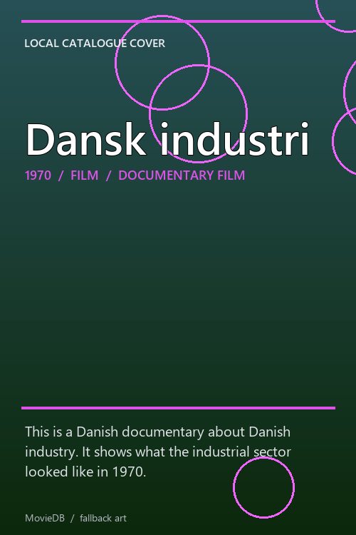 Dansk industri poster