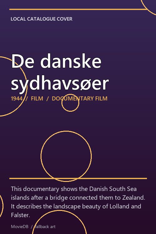 De danske sydhavsøer poster