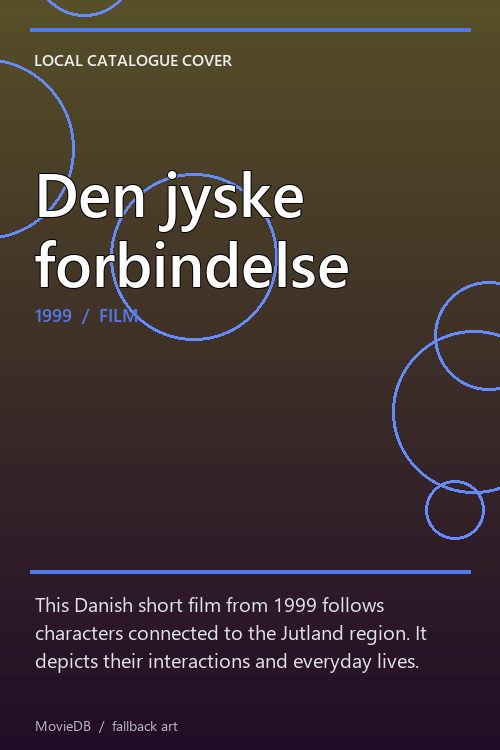 Den jyske forbindelse poster