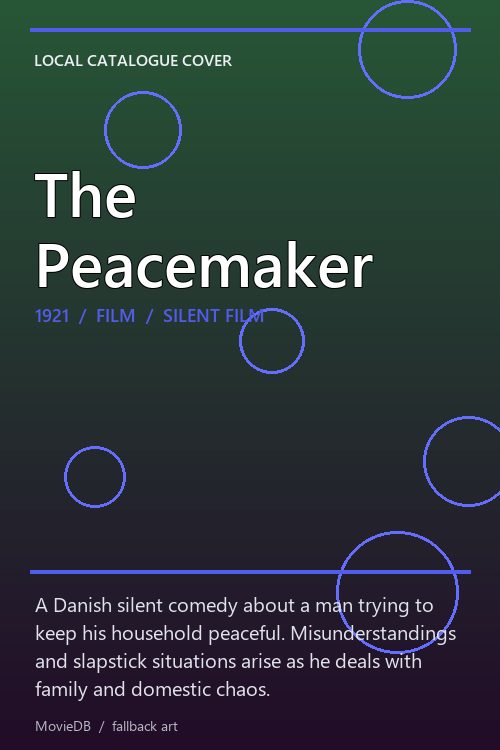 The Peacemaker poster