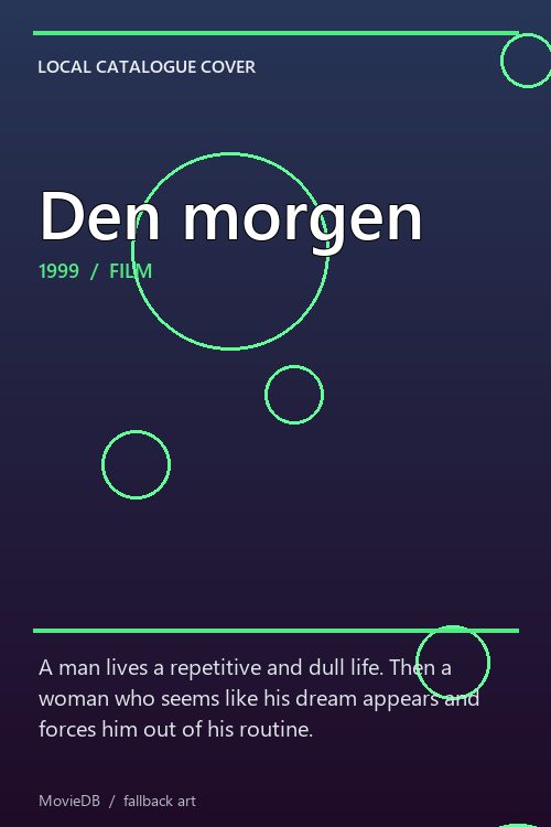 Den morgen poster