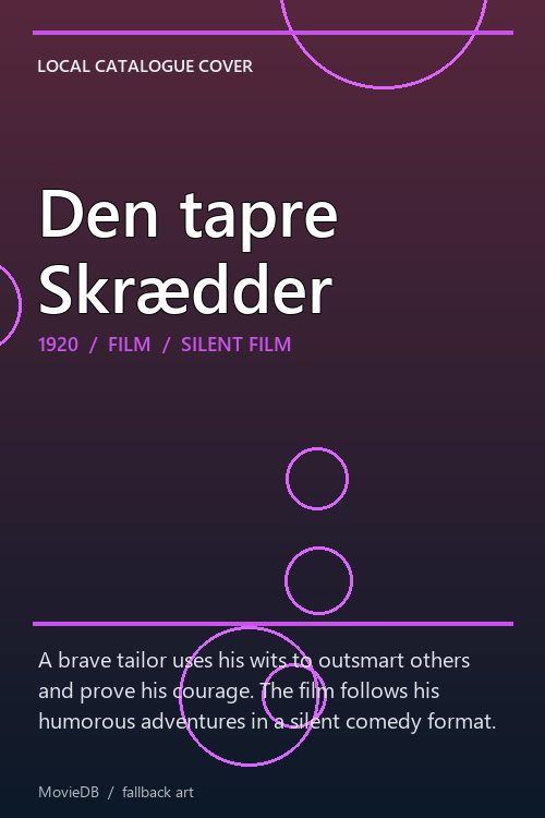 Den tapre Skrædder poster