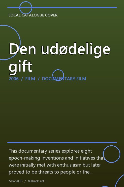Den udødelige gift poster