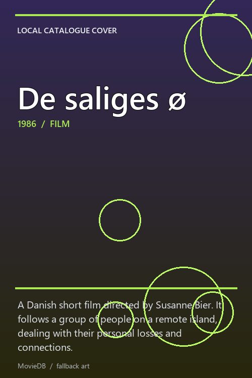 De saliges ø poster
