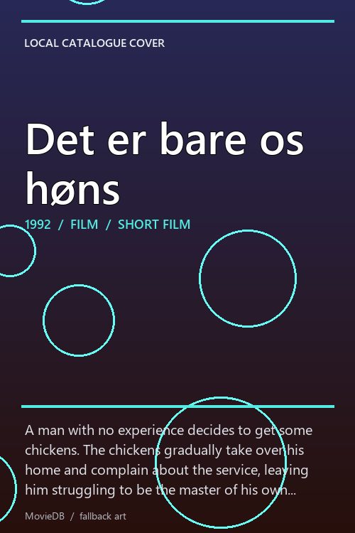 Det er bare os høns poster