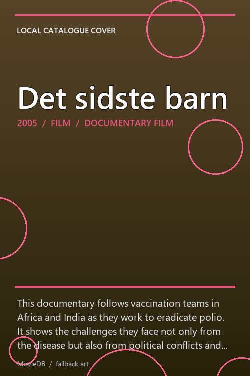 Det sidste barn poster