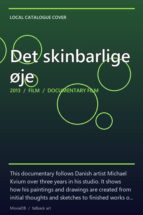 Det skinbarlige øje poster