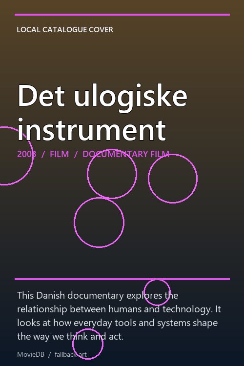 Det ulogiske instrument poster