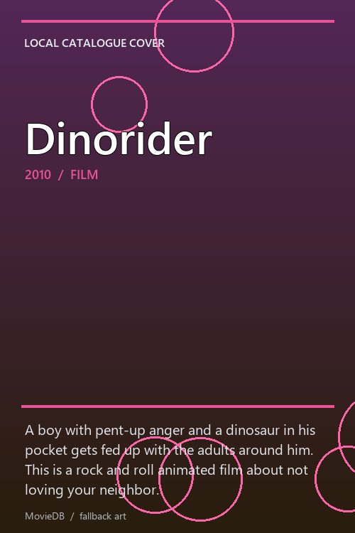 Dinorider poster