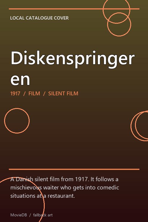 Diskenspringeren poster