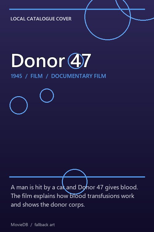 Donor 47 poster