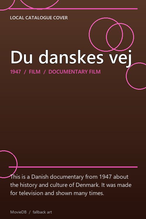 Du danskes vej poster